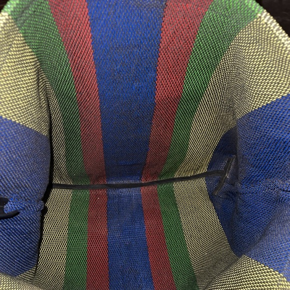 Preloved Gucci woven rubber tote bag excellent condition 16”X17” every day use - Picture 7 of 12